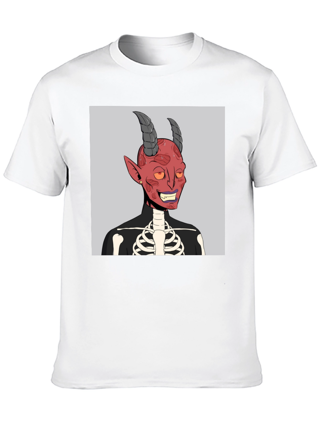 Devil Skeleton Graphic Tee