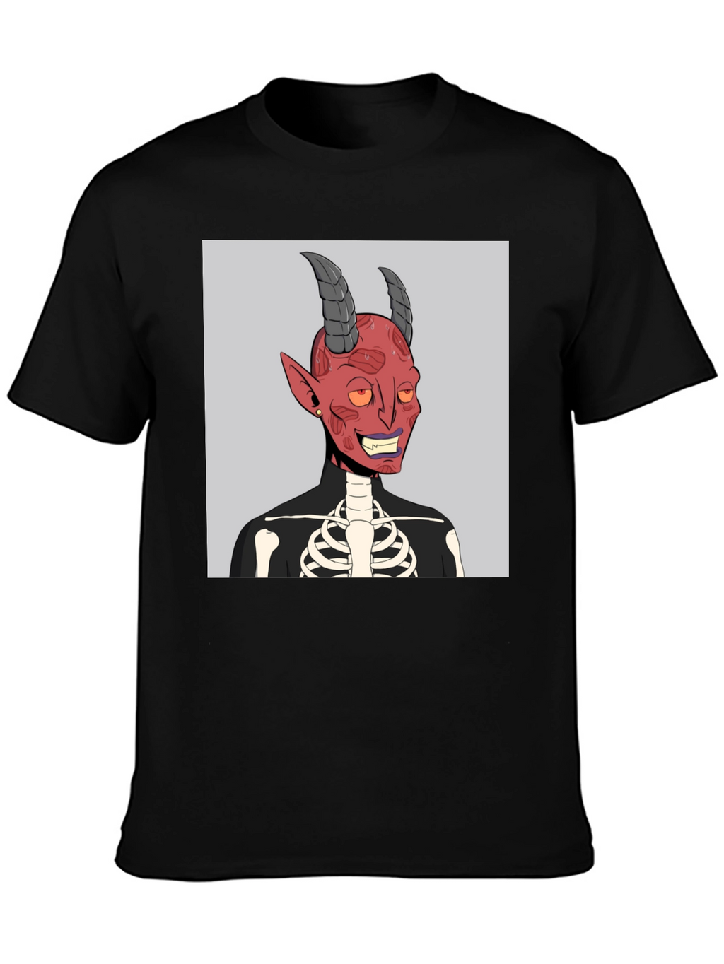 Devil Skeleton Graphic Tee
