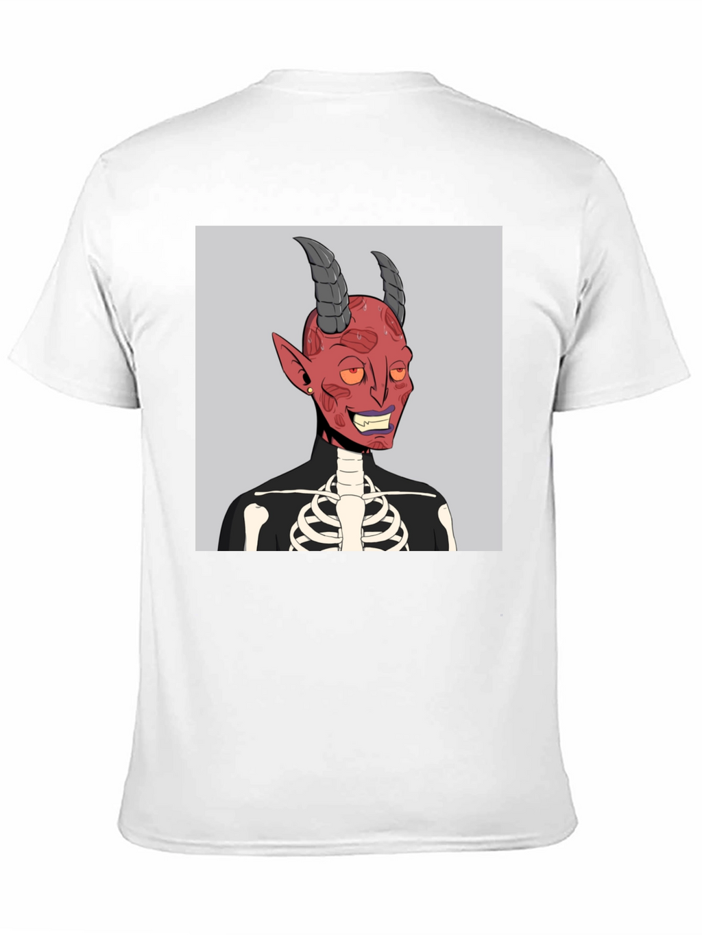 Devil Skeleton Graphic Tee