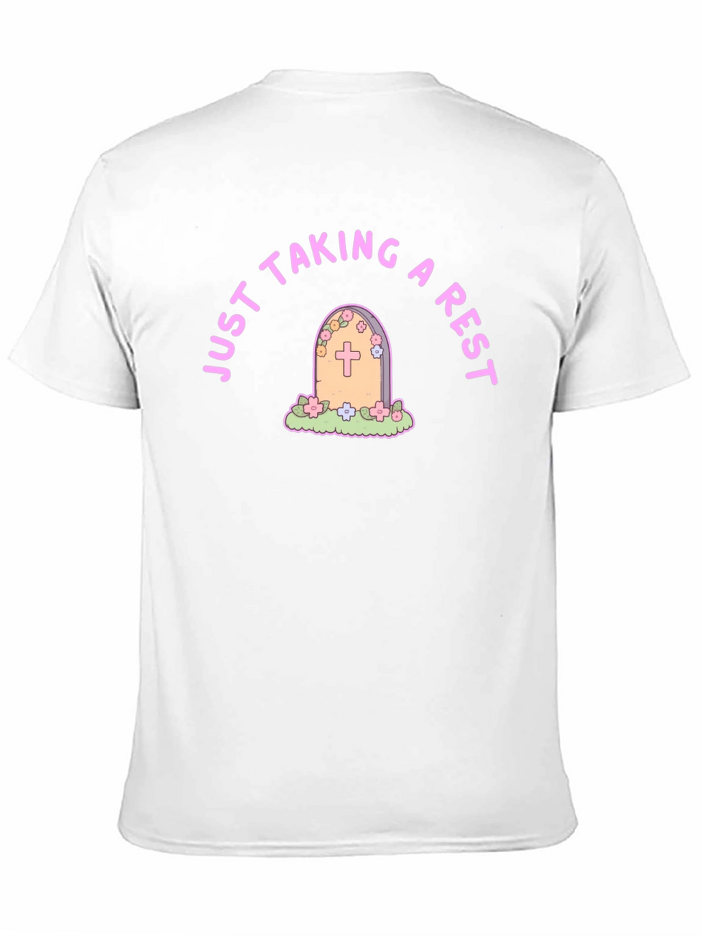 Just Taking a Rest T-Shirt Tombstone Design