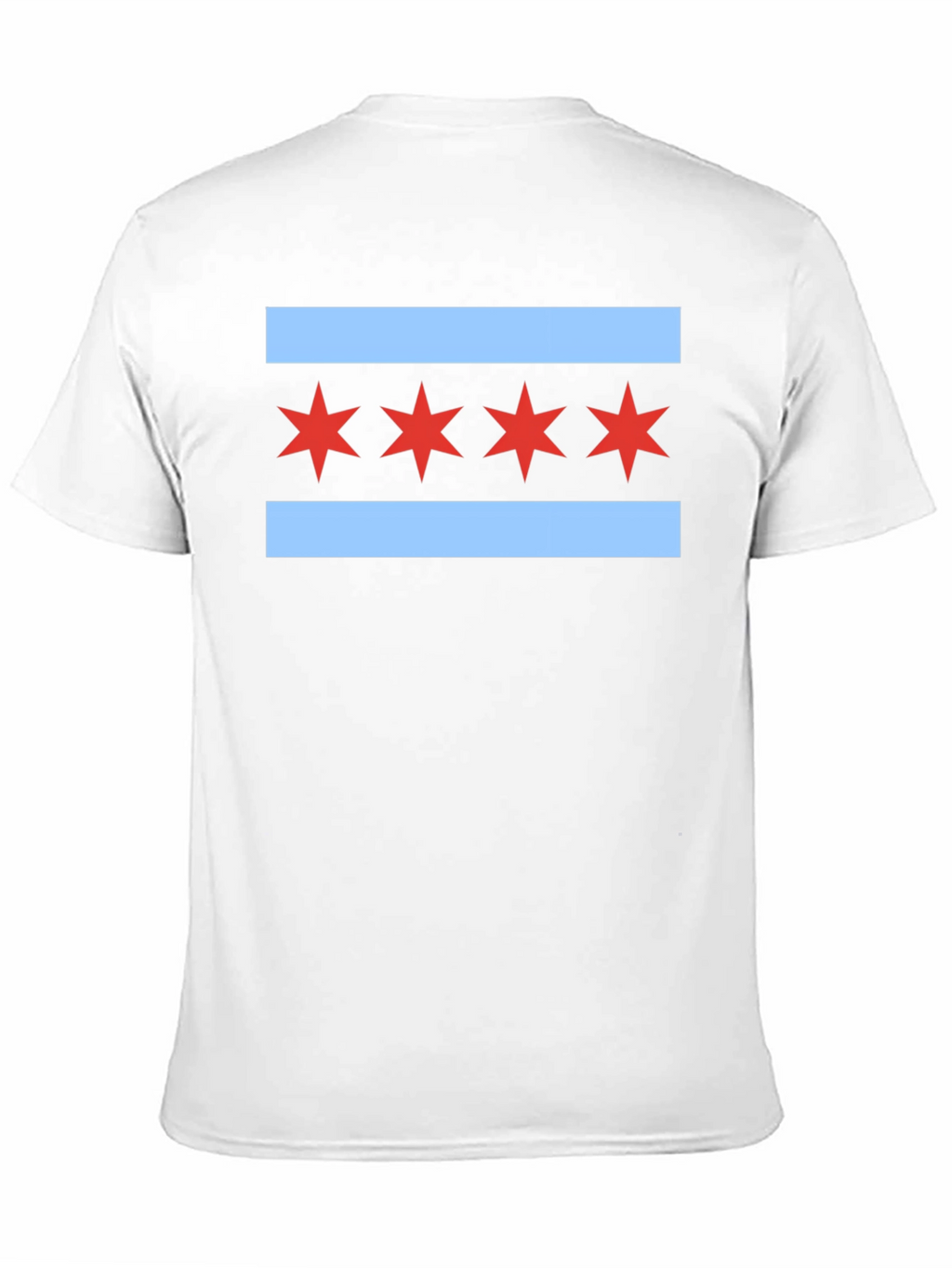 Chicago Flag Graphic Tee - City Pride T-Shirt