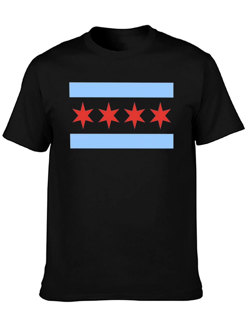 Chicago Flag Graphic Tee - City Pride T-Shirt