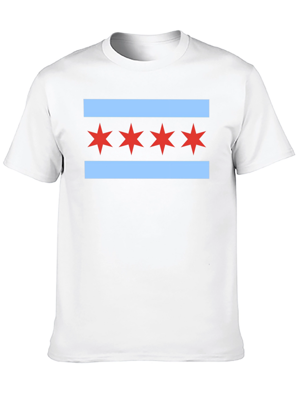 Chicago Flag Graphic Tee - City Pride T-Shirt