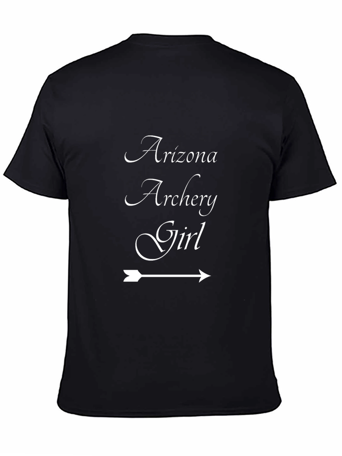 Arizona Archery Girl T-Shirt Novelty Graphic Tee