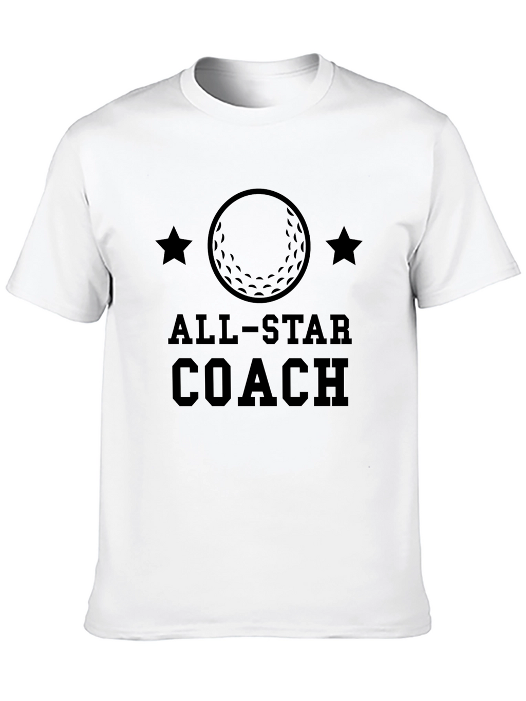All-Star Coach Golf T-Shirt - Black