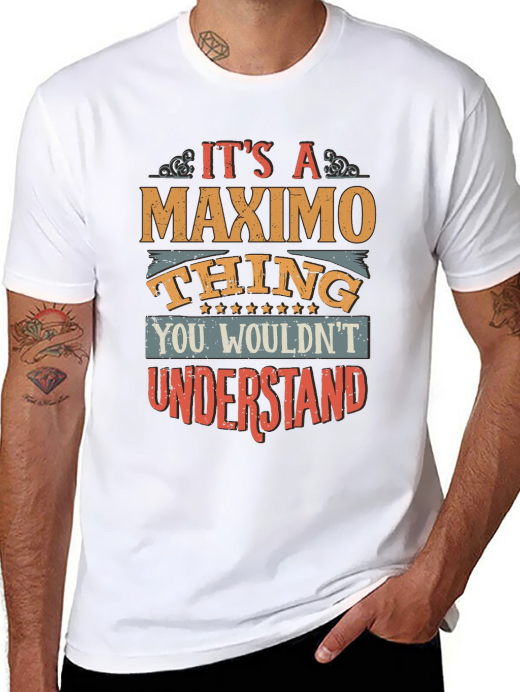 Maximo Thing T-Shirt - Unique Name Gift Tee