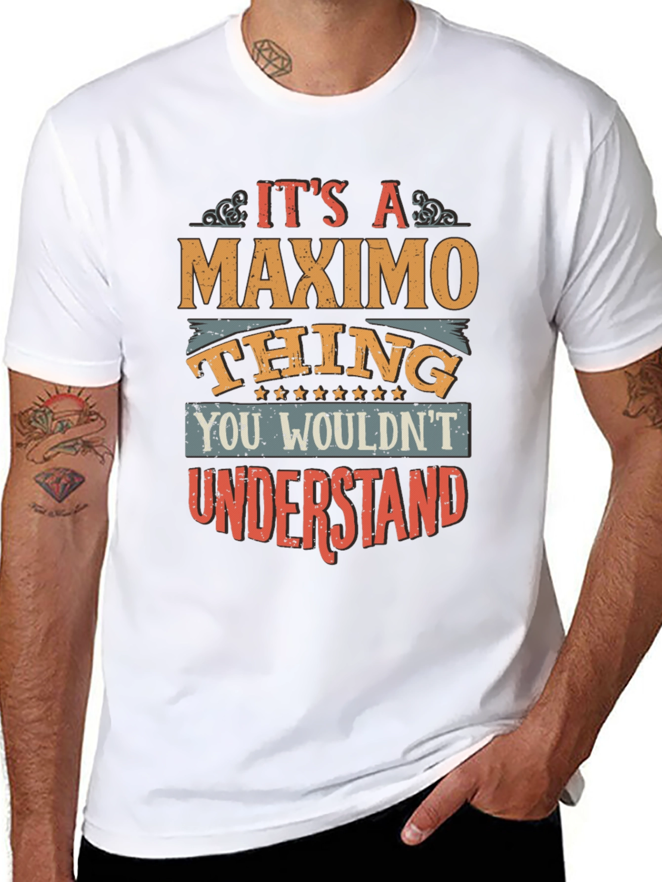 Maximo Thing T-Shirt - Unique Name Gift Tee