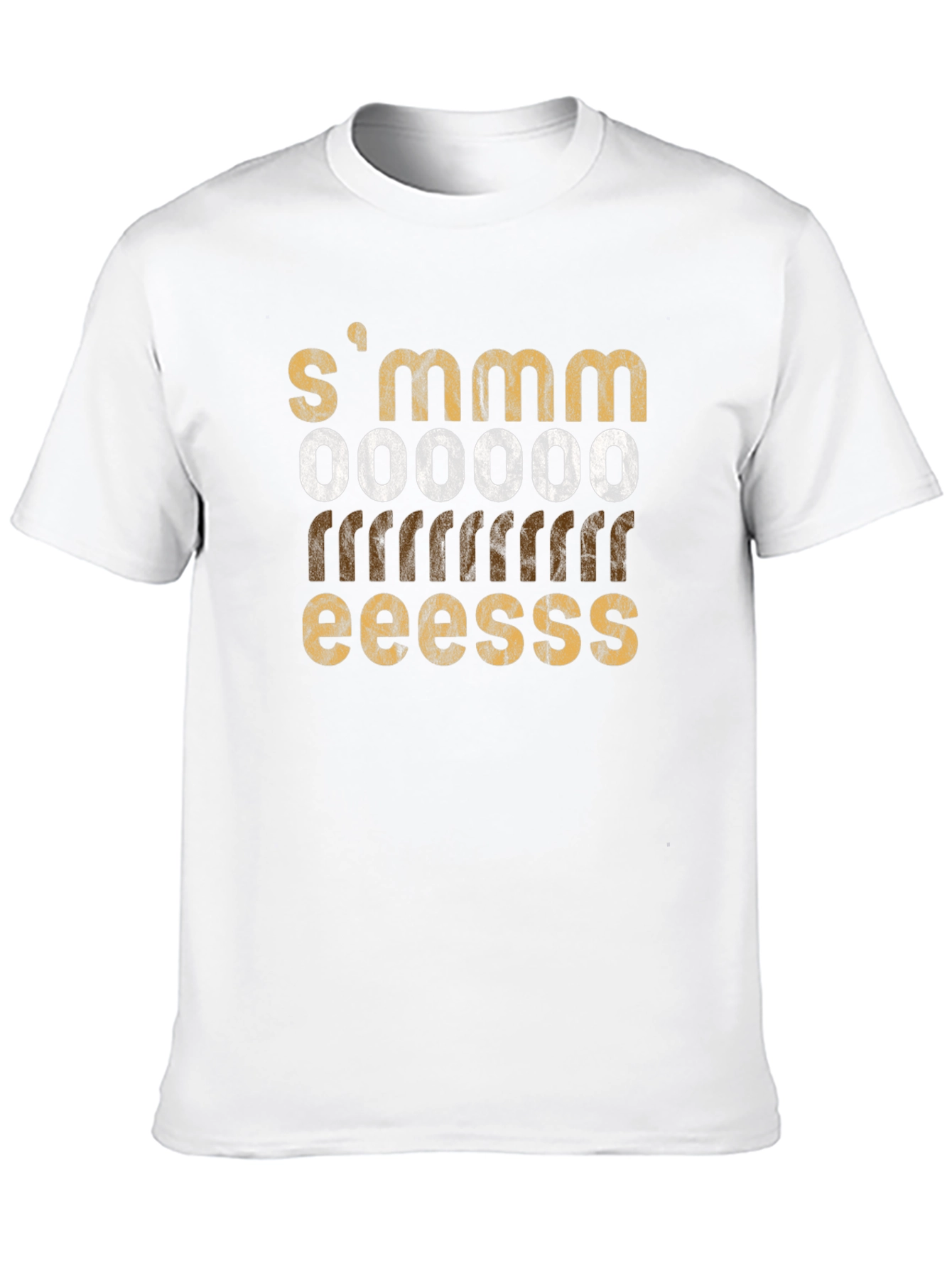 SMMM OOOOOO RRRRRR EEESSS Black T-Shirt