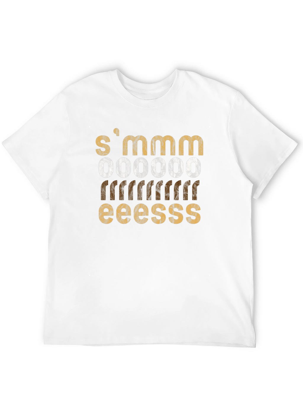 SMMM OOOOOO RRRRRR EEESSS Black T-Shirt