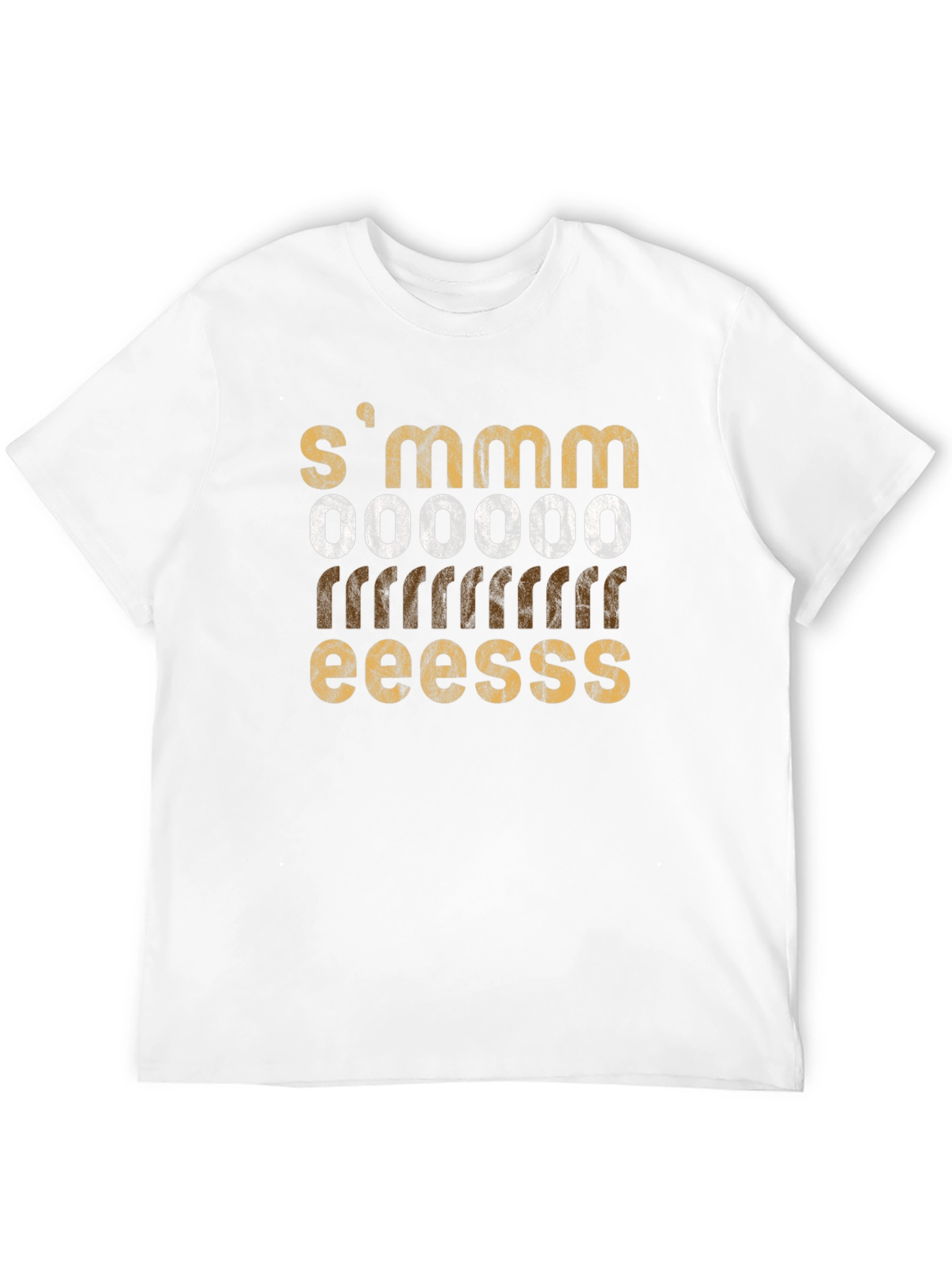 SMMM OOOOOO RRRRRR EEESSS Black T-Shirt