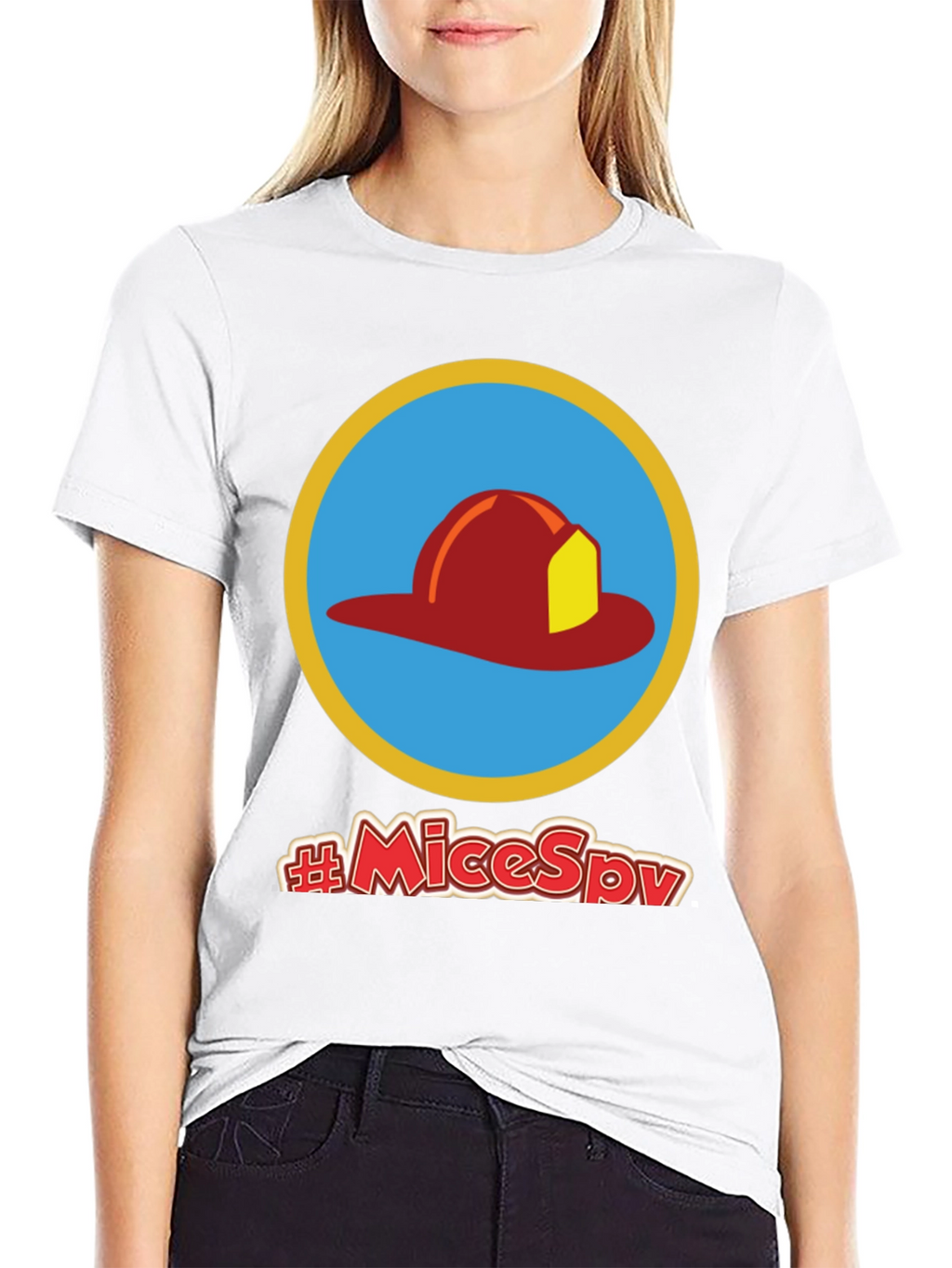 Fireman Hat T-Shirt - #MiceSpy Graphic Tee
