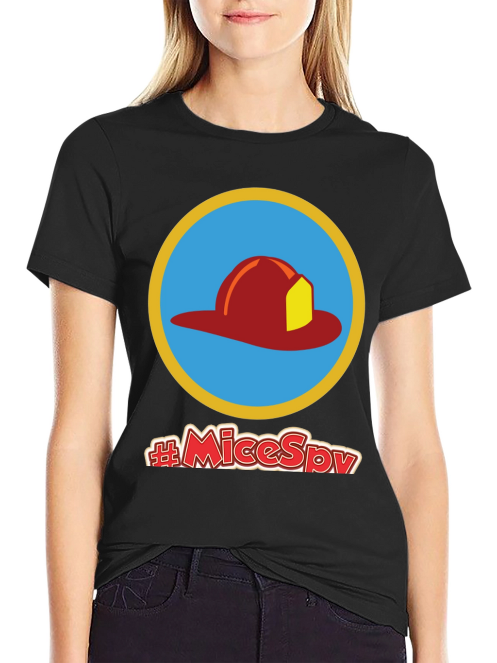 Fireman Hat T-Shirt - #MiceSpy Graphic Tee