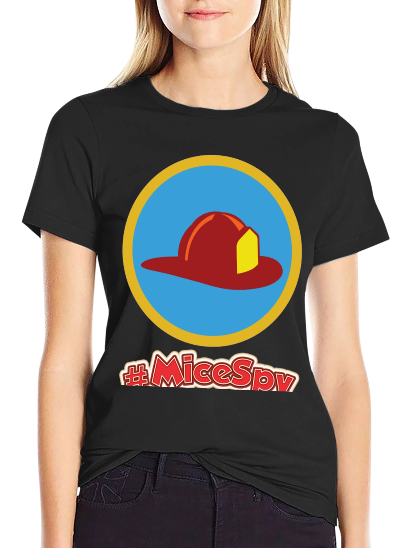 Fireman Hat T-Shirt - #MiceSpy Graphic Tee