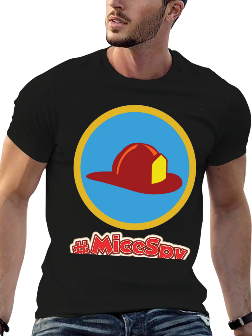 Fireman Hat T-Shirt - #MiceSpy Graphic Tee