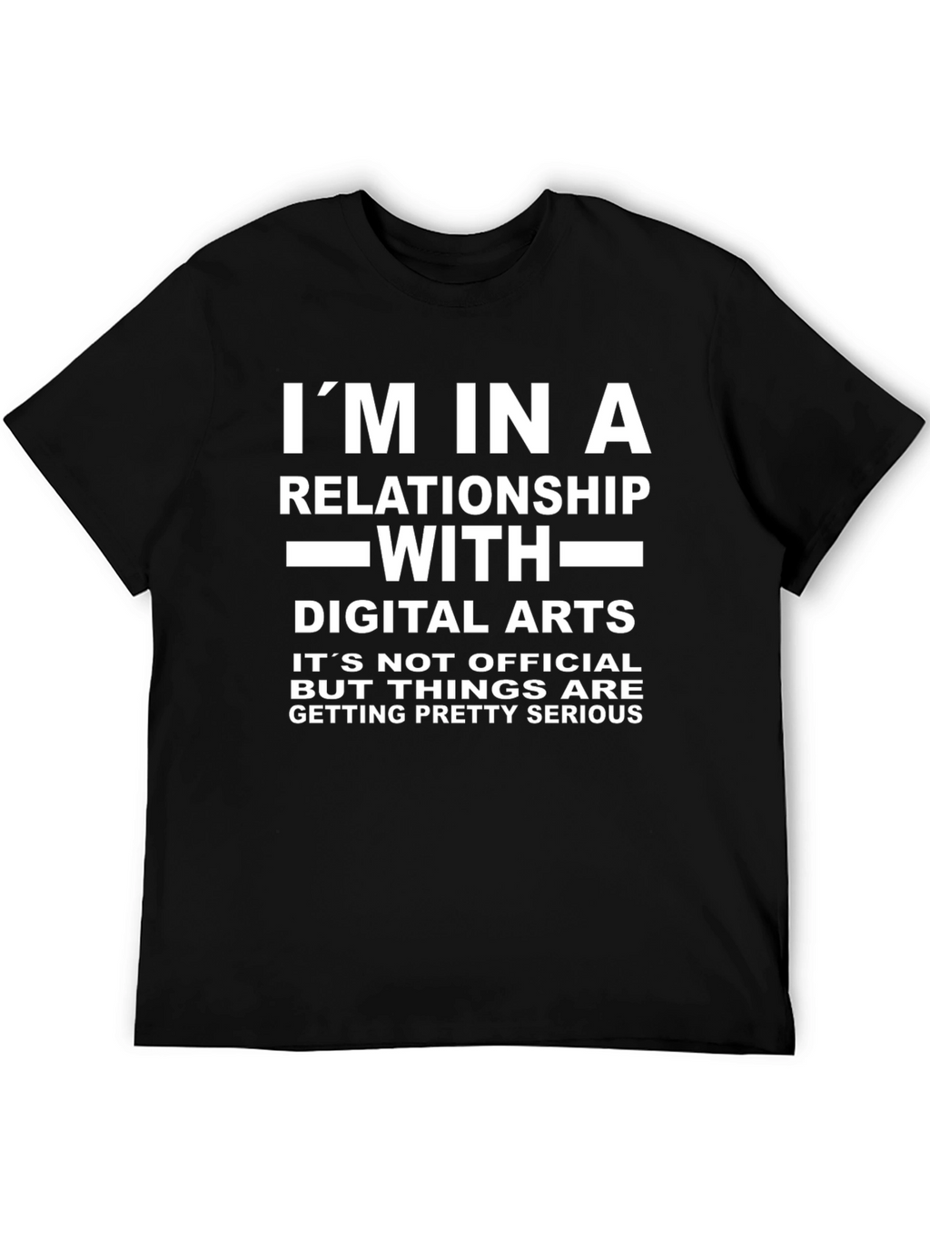 Digital Arts Relationship T-Shirt - Funny Graphic Tee