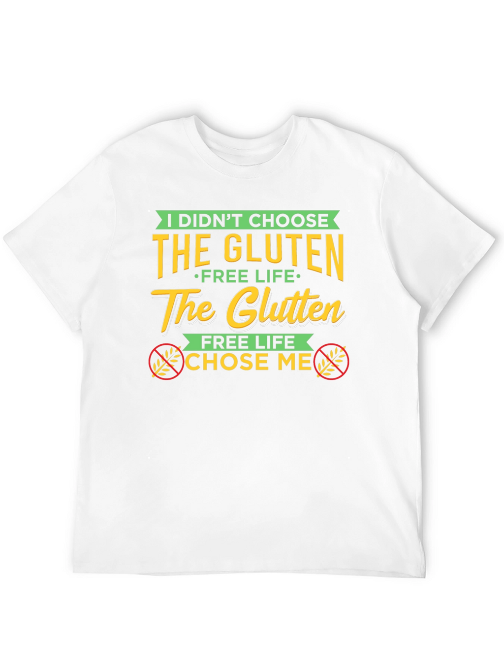 Gluten Free Lifestyle T-Shirt Funny Tee