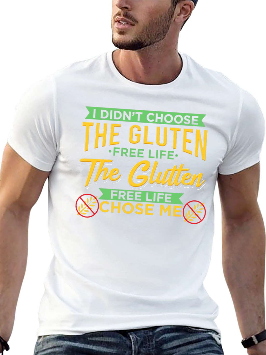 Gluten Free Lifestyle T-Shirt Funny Tee