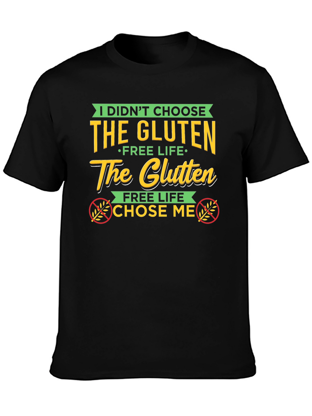 Gluten Free Lifestyle T-Shirt Funny Tee