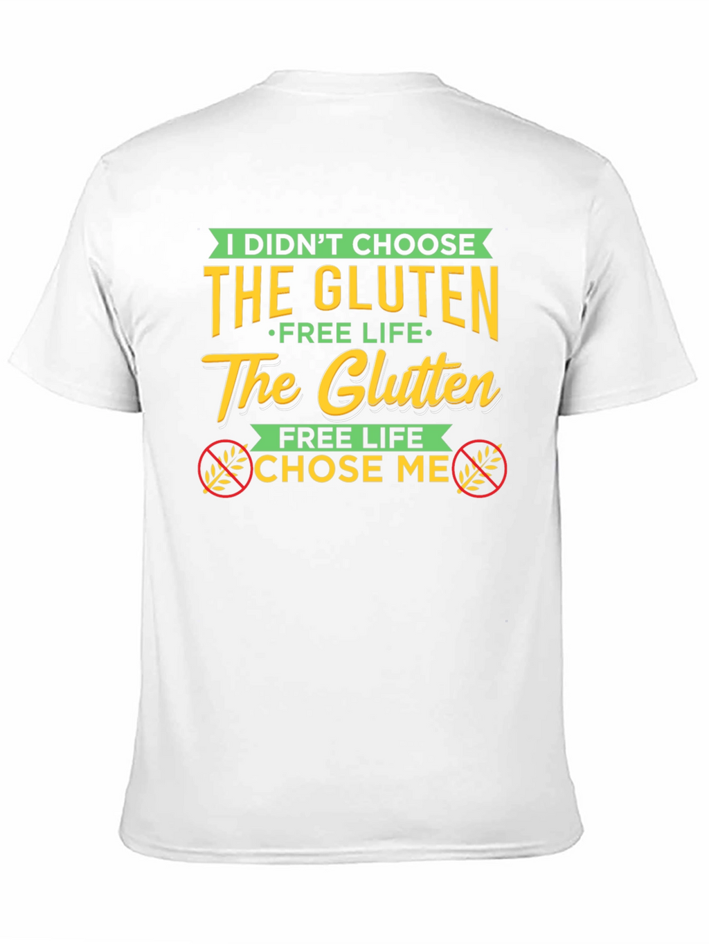 Gluten Free Lifestyle T-Shirt Funny Tee