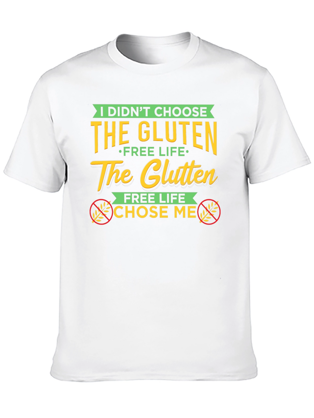 Gluten Free Lifestyle T-Shirt Funny Tee