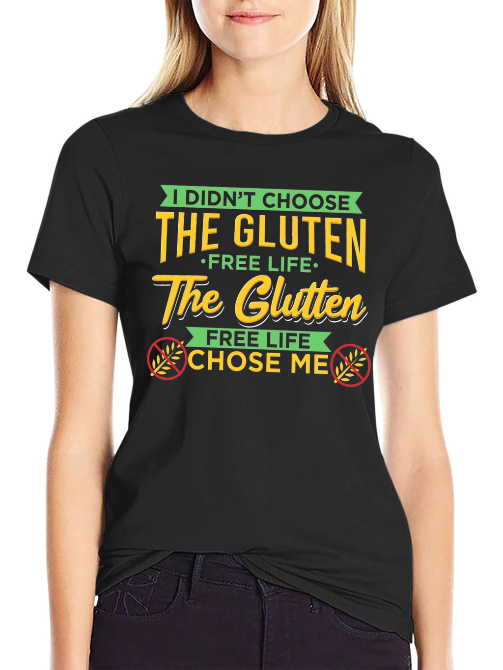 Gluten Free Lifestyle T-Shirt Funny Tee