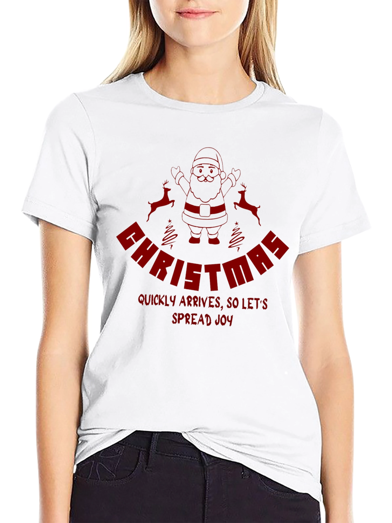 Christmas Spread Joy Graphic T-Shirt