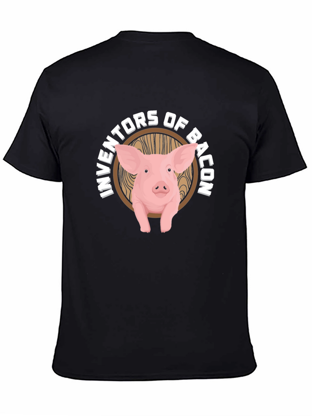 Inventors of Bacon Pig Graphic T-Shirt