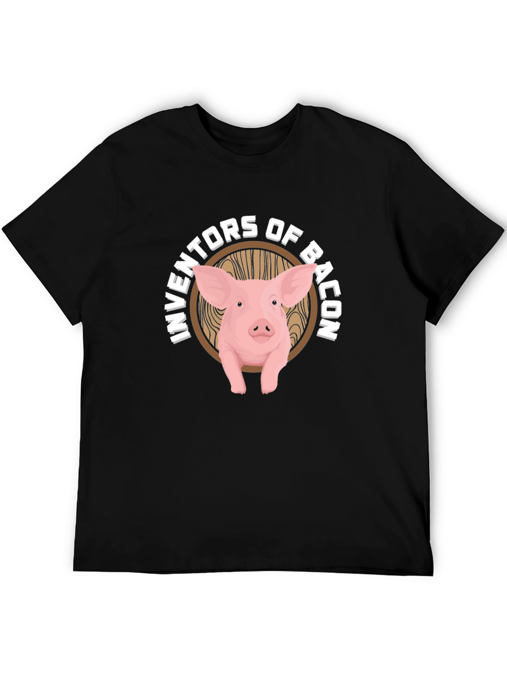 Inventors of Bacon Pig Graphic T-Shirt