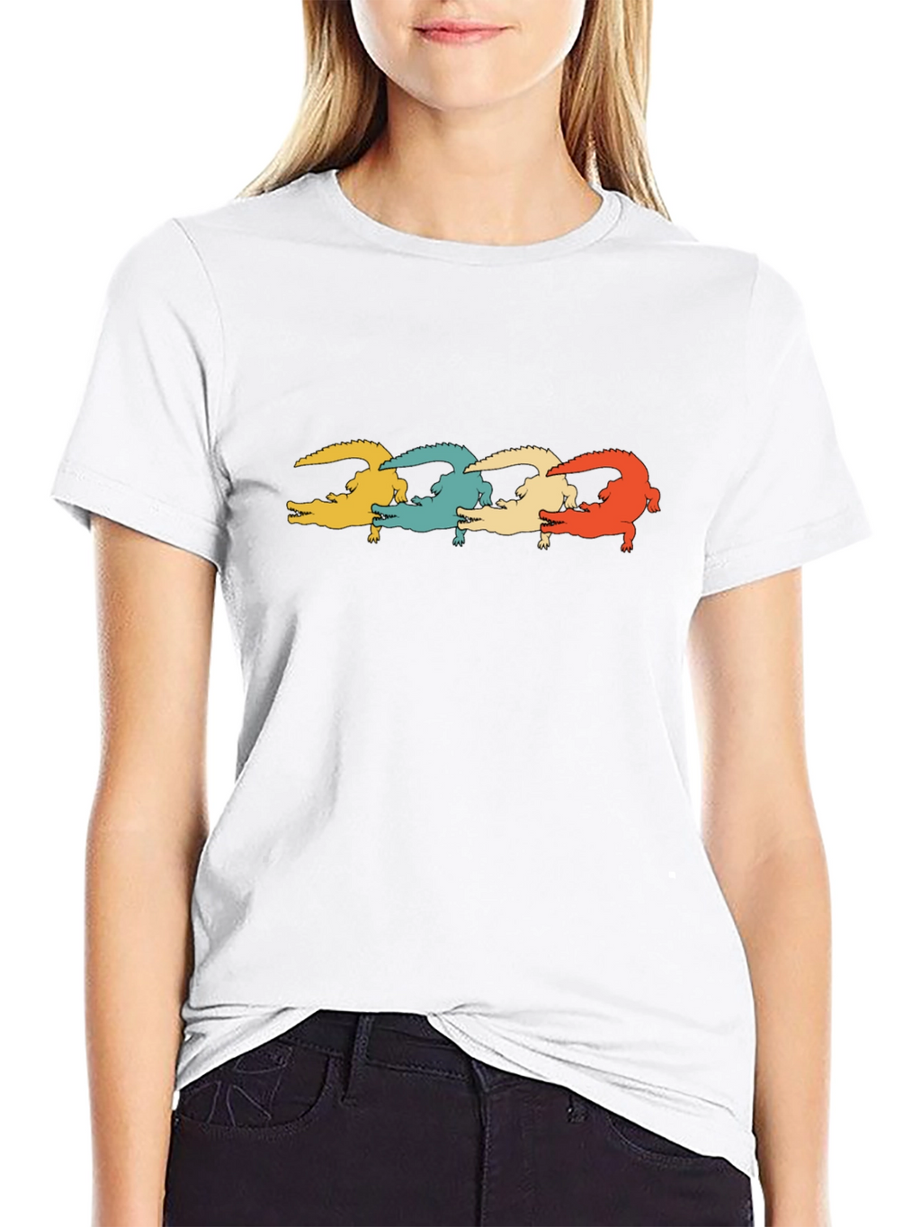 Retro Crocodile T-Shirt