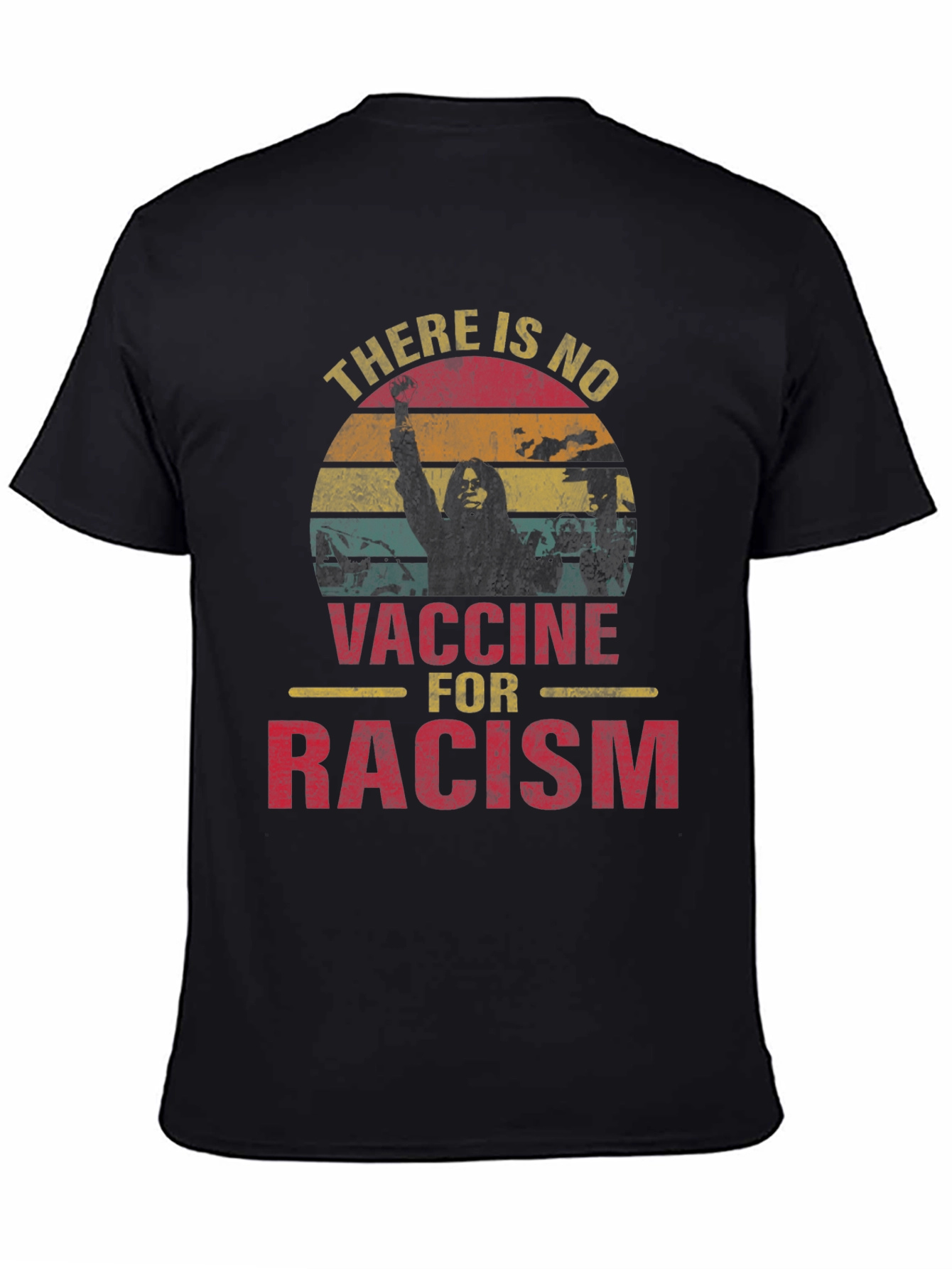 No Vaccine for Racism Graphic Tee