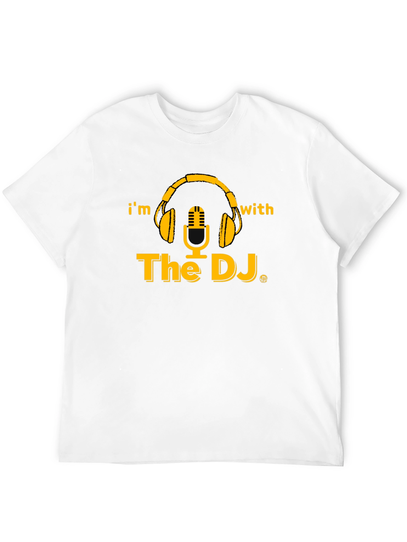 Im With The DJ Black Graphic T-Shirt