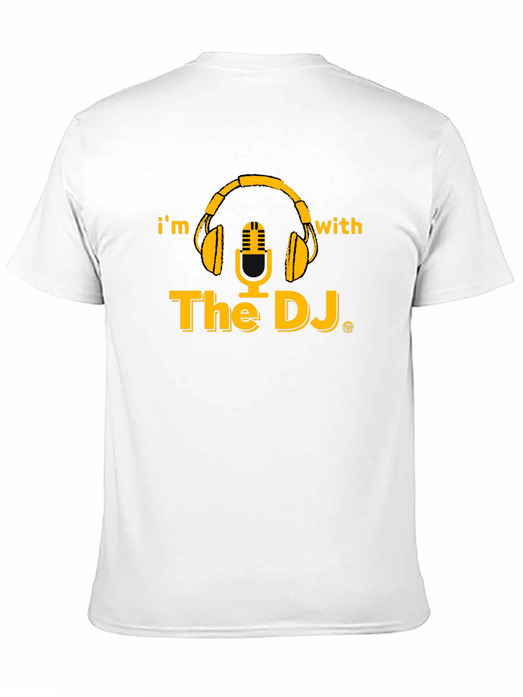 Im With The DJ Black Graphic T-Shirt