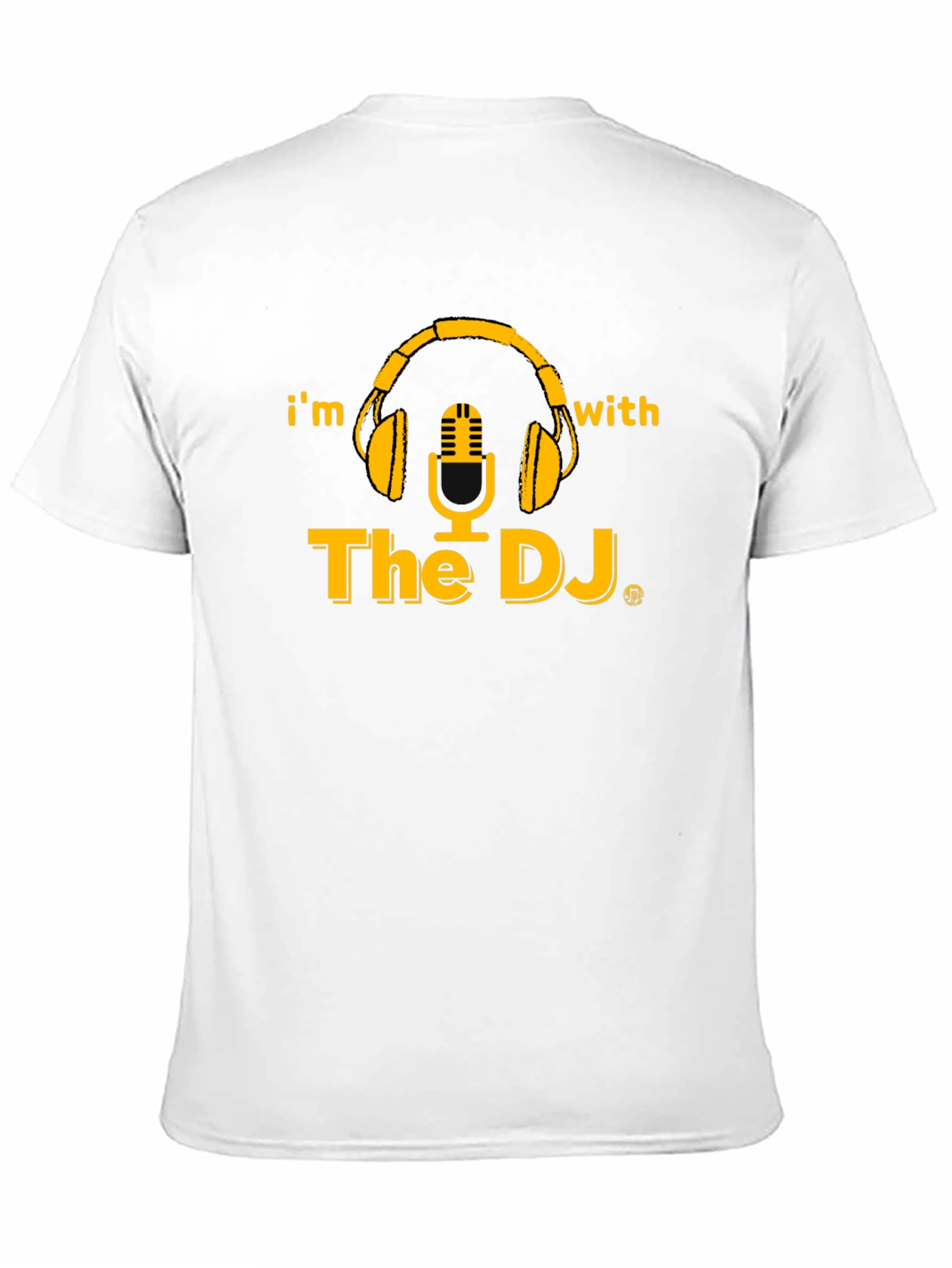 Im With The DJ Black Graphic T-Shirt
