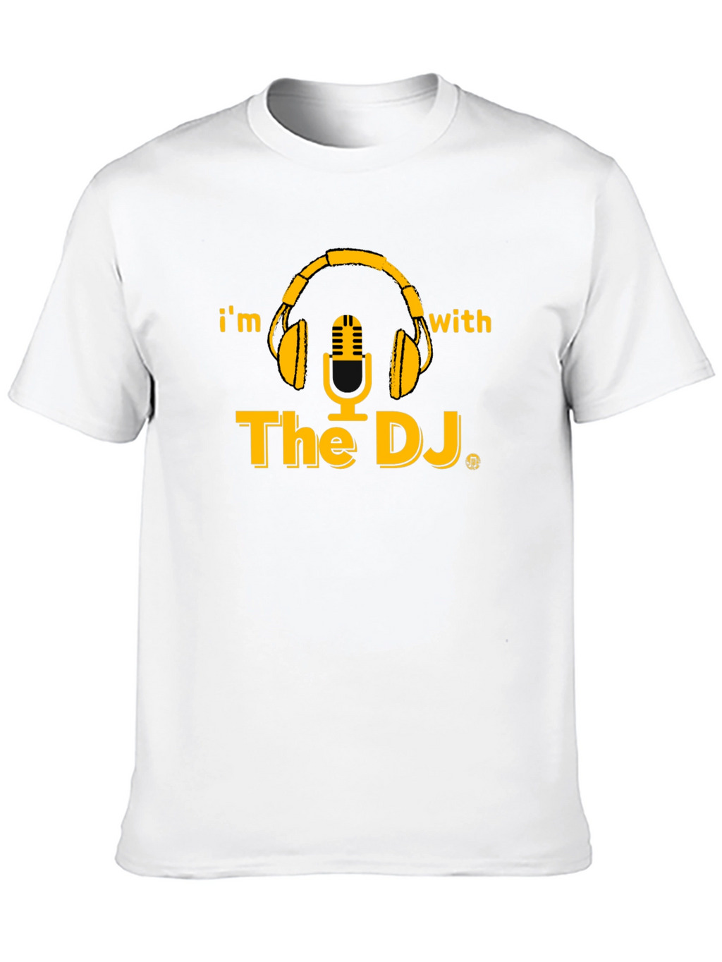 Im With The DJ Black Graphic T-Shirt