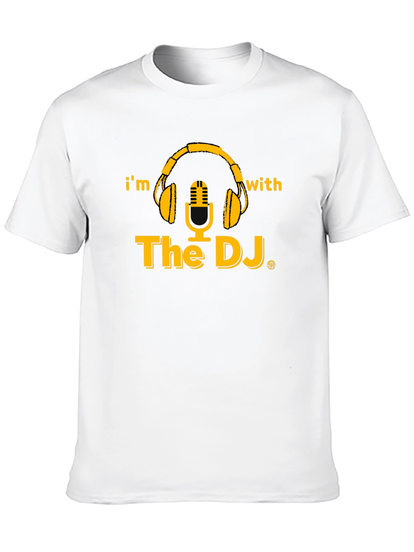 Im With The DJ Black Graphic T-Shirt