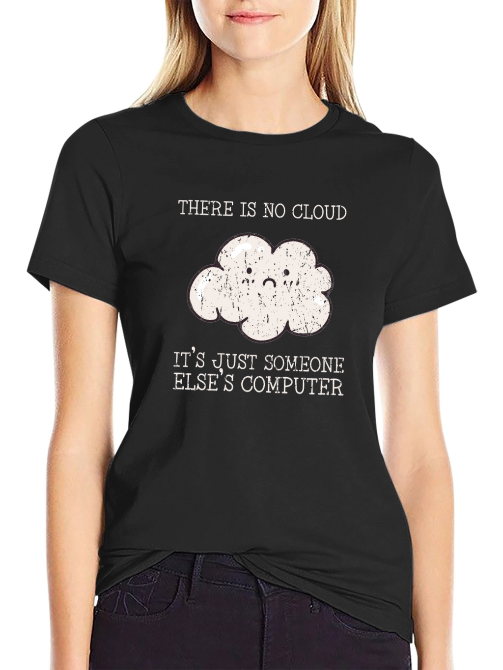 Geeky There is no cloud T-Shirt
