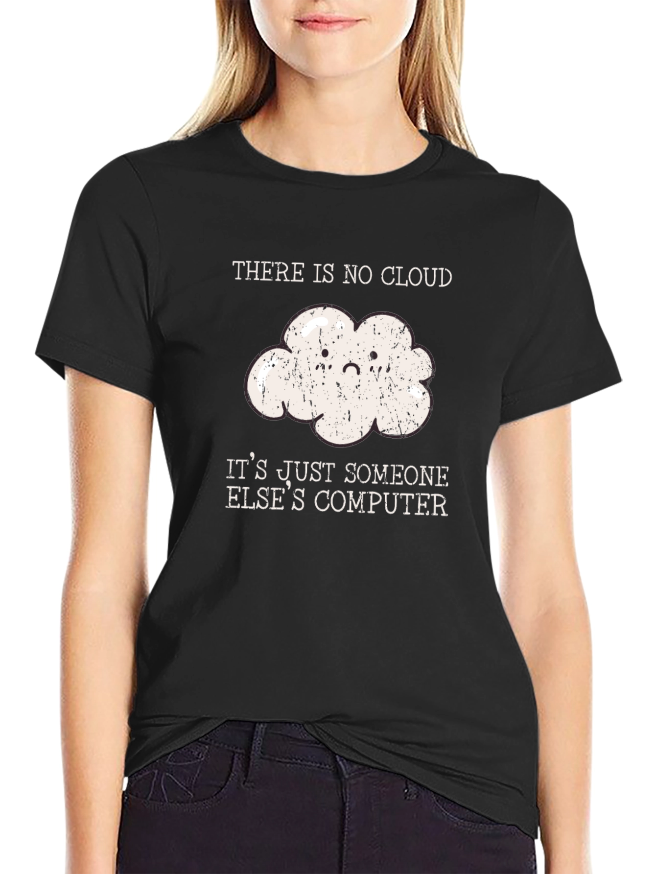 Geeky There is no cloud T-Shirt