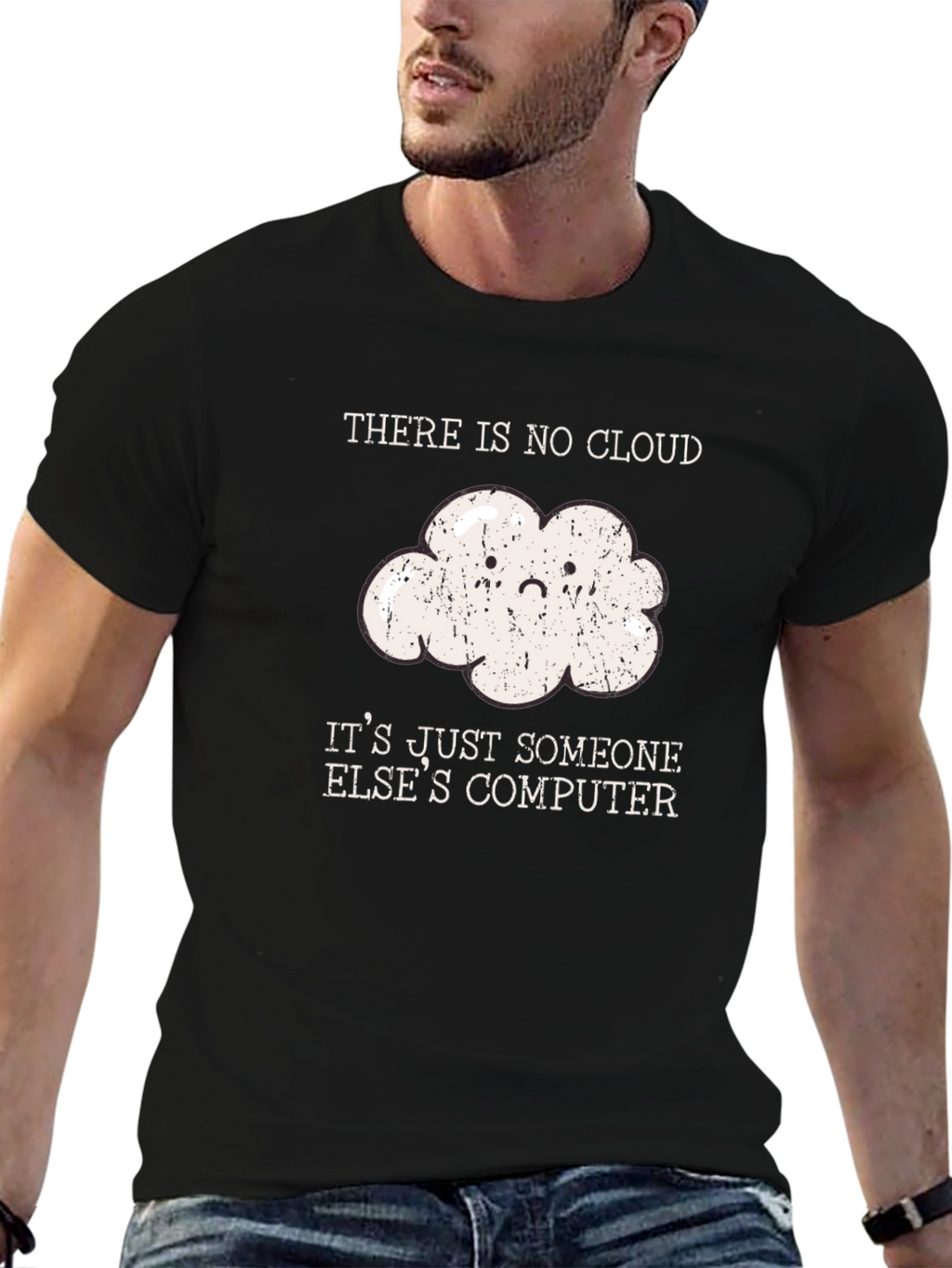 Geeky There is no cloud T-Shirt
