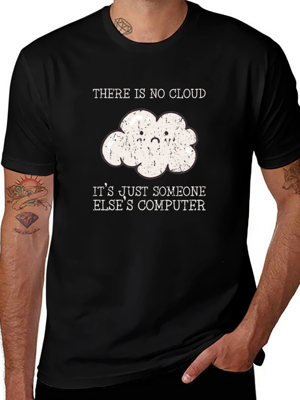 Geeky There is no cloud T-Shirt