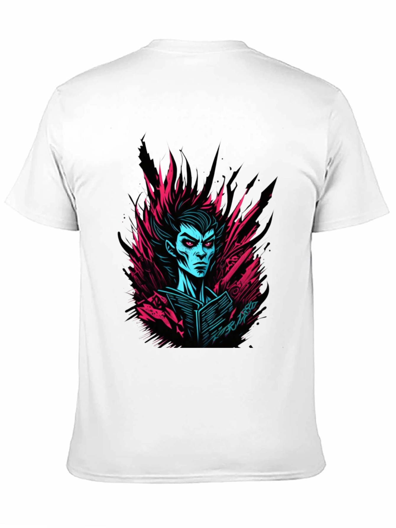 Cyberpunk Vampire Black Graphic Tee
