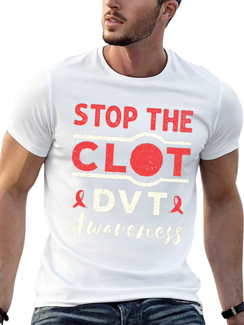 DVT Awareness T-Shirt - Stop The Clot