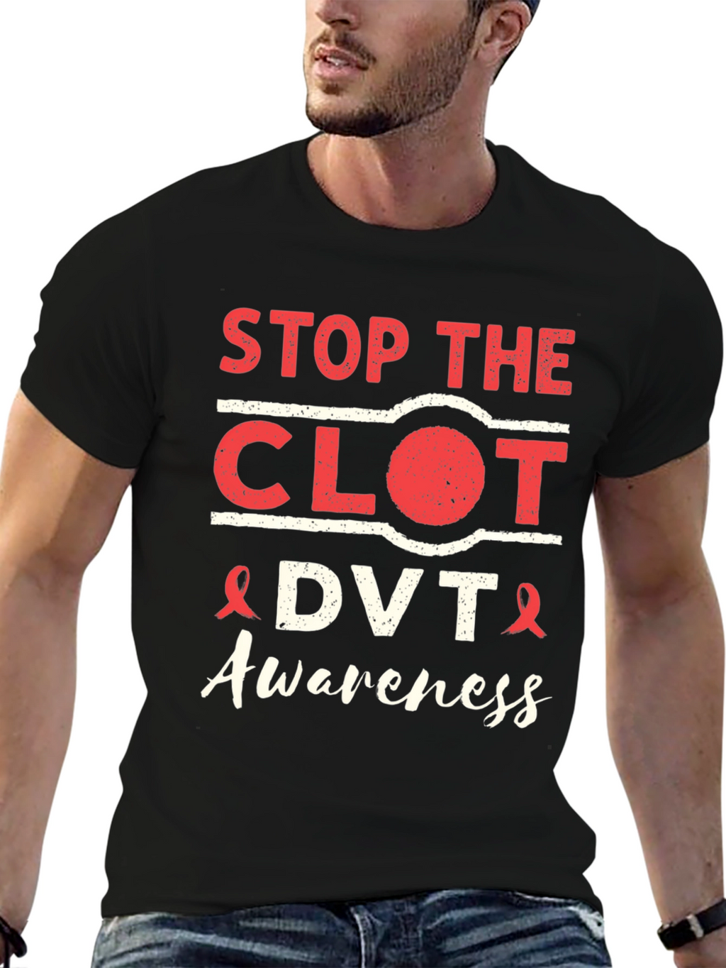DVT Awareness T-Shirt - Stop The Clot