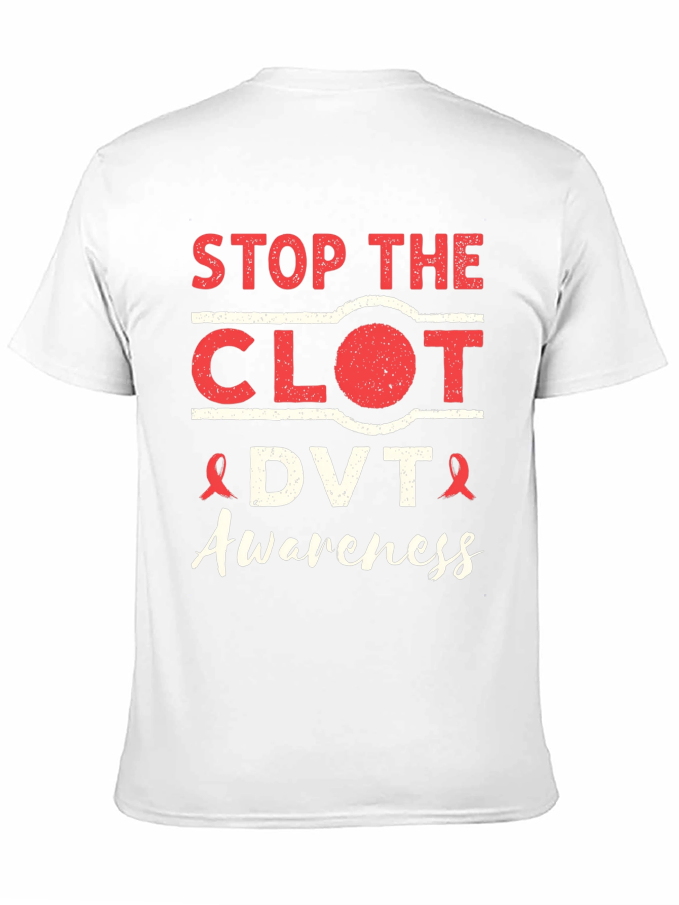 DVT Awareness T-Shirt - Stop The Clot