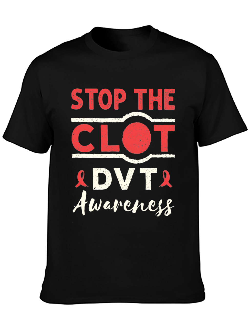 DVT Awareness T-Shirt - Stop The Clot