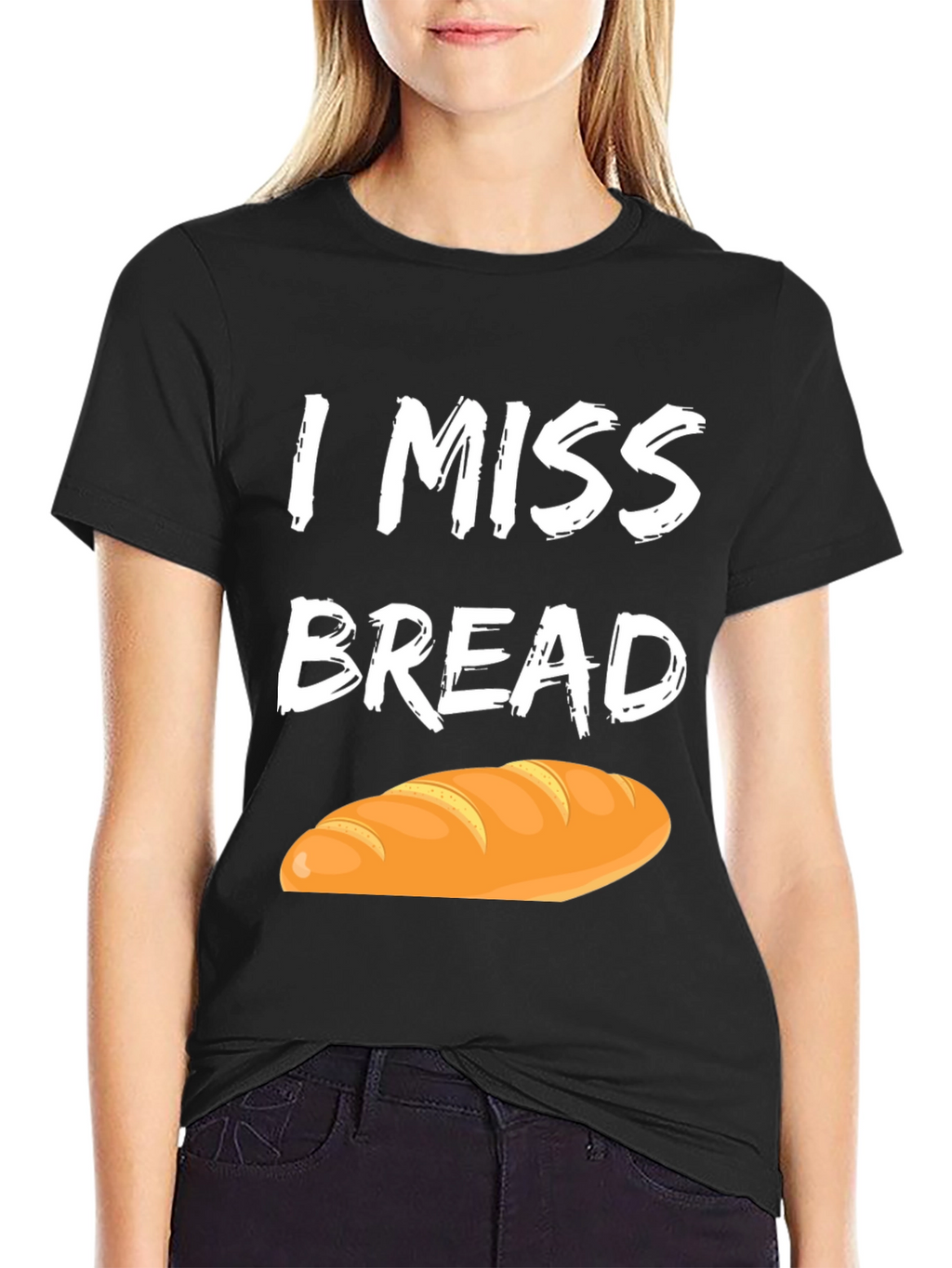 I Miss Bread T-Shirt - Funny Foodie Tee