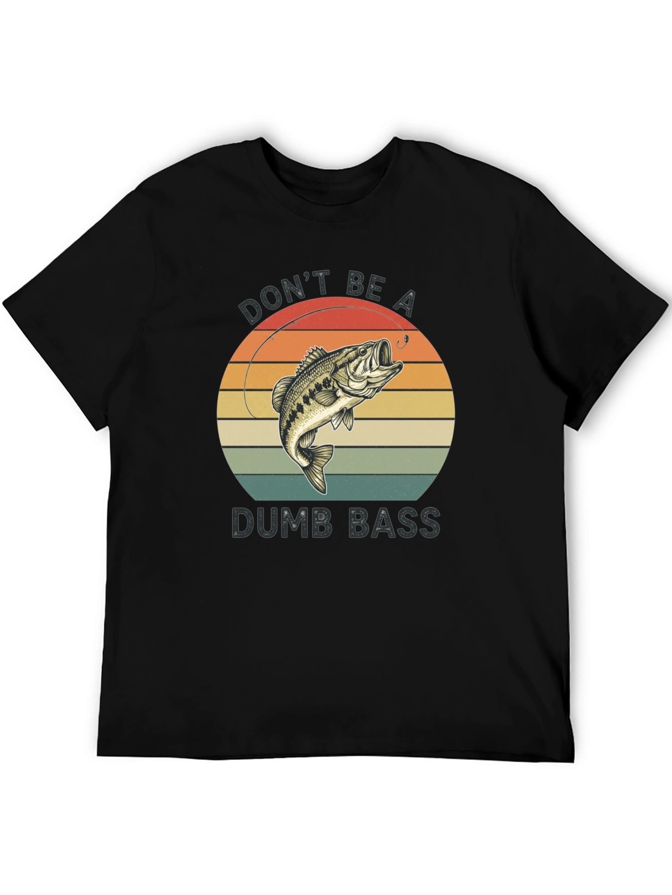 Dont Be A Dumb Bass T-Shirt - Fishing Graphic Tee