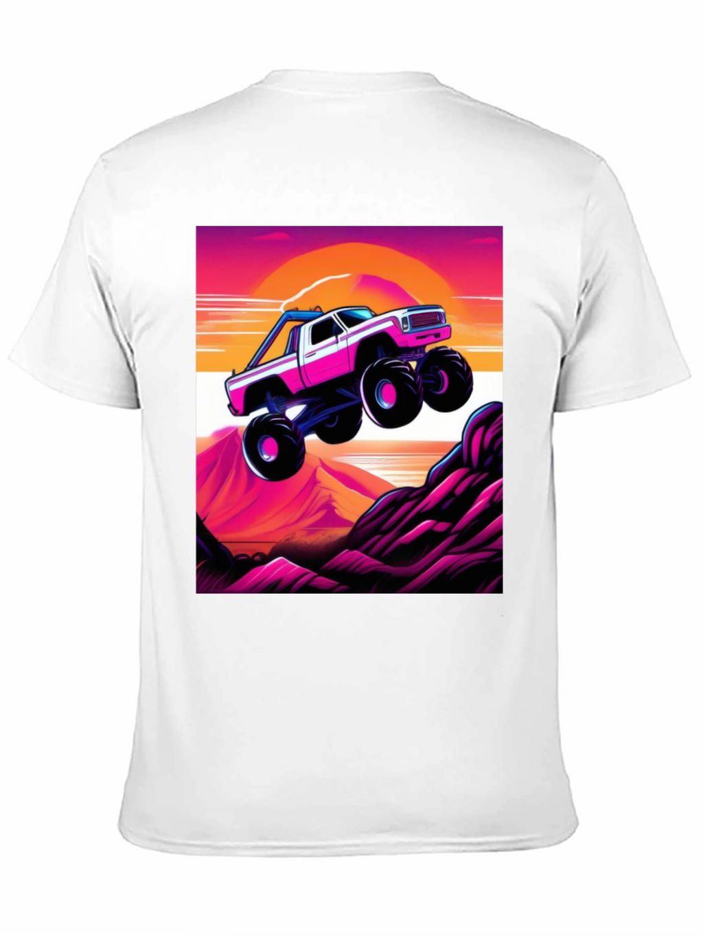 Retro Monster Truck Graphic Tee