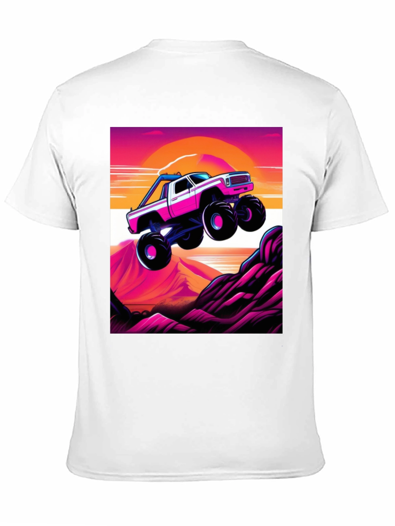 Retro Monster Truck Graphic Tee