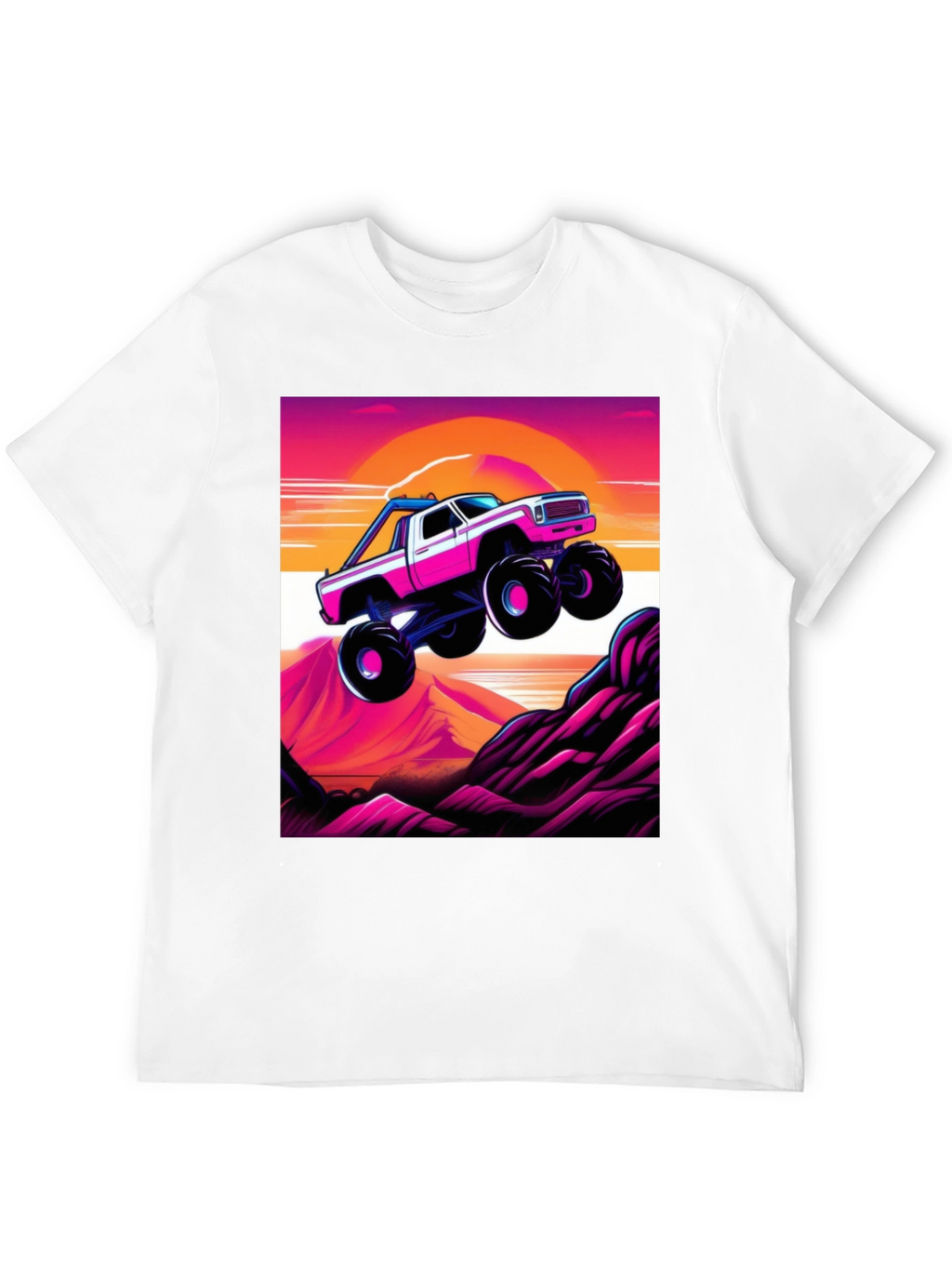 Retro Monster Truck Graphic Tee