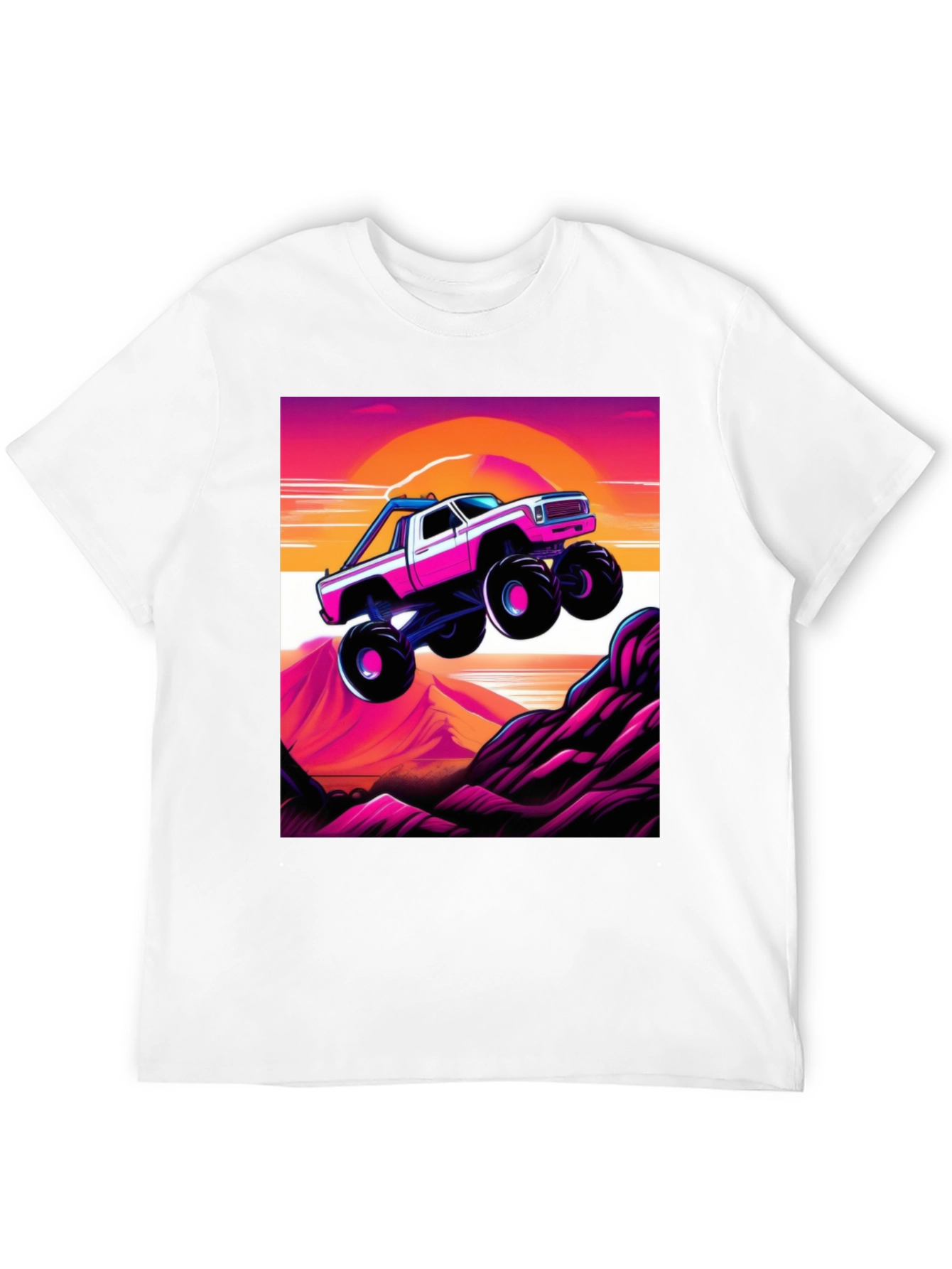 Retro Monster Truck Graphic Tee
